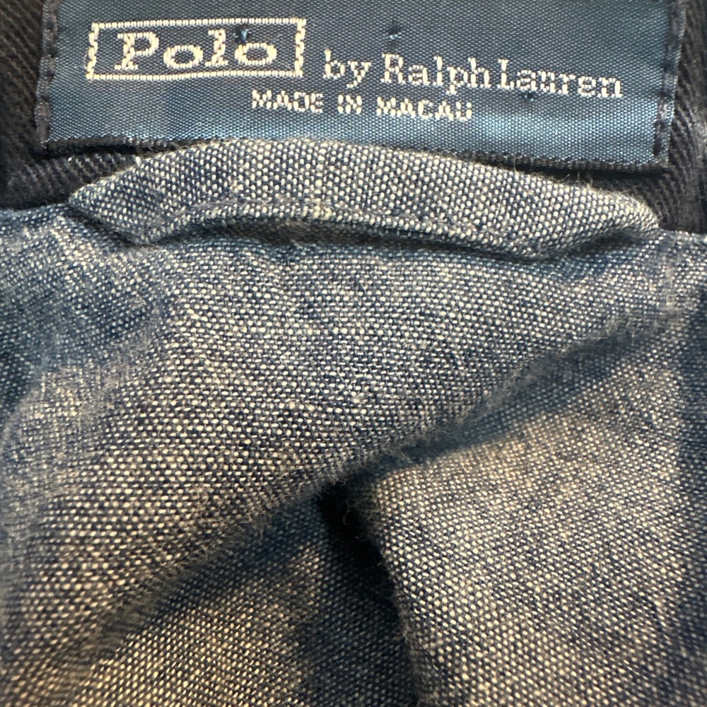 Polo Ralph Lauren Blazer Mens 42R Blue With White Striped 3 Button Blazer !! - Picture 9 of 16